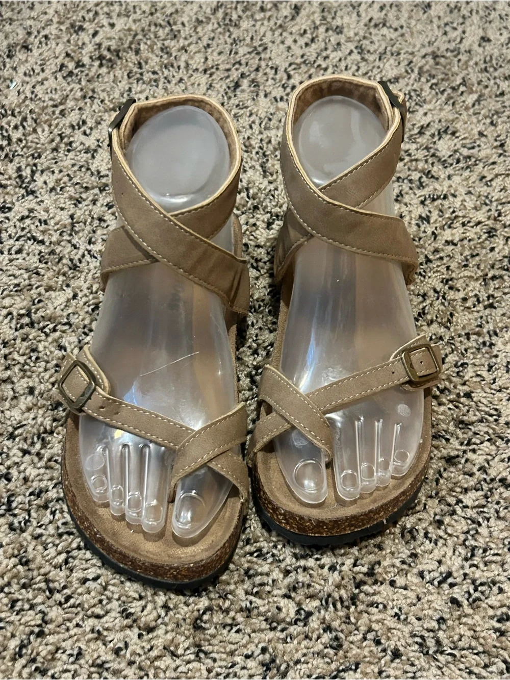 Outwoods sandal BORK-39 6 Like New Crisscross